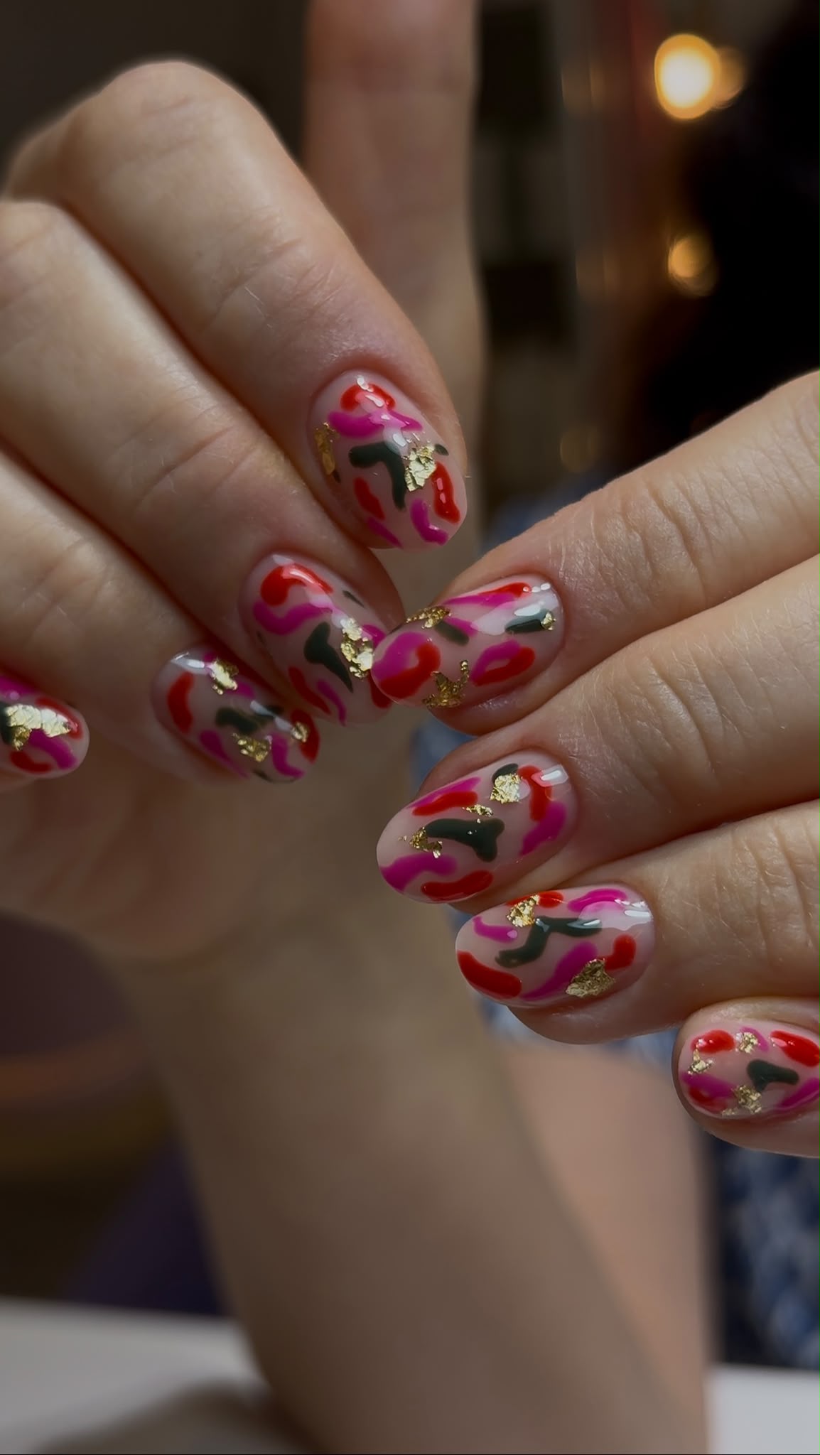 Jel güçlendirme + nail art